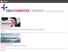 Tablet Screenshot of bewegungplus-langnau.ch